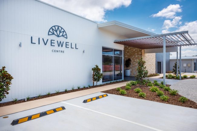 Aluminium windows Live Well Centre Bongaree