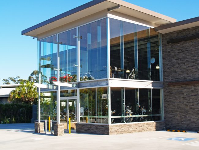 Front Display Aluminium Windows