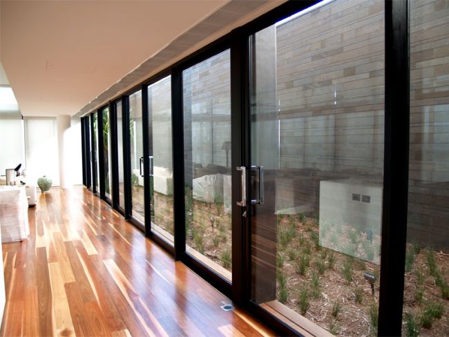 aluminium doors interior hayman island