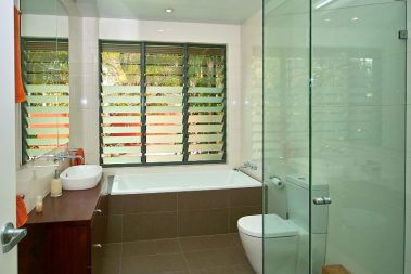 Sunshine Coast bathroom windows